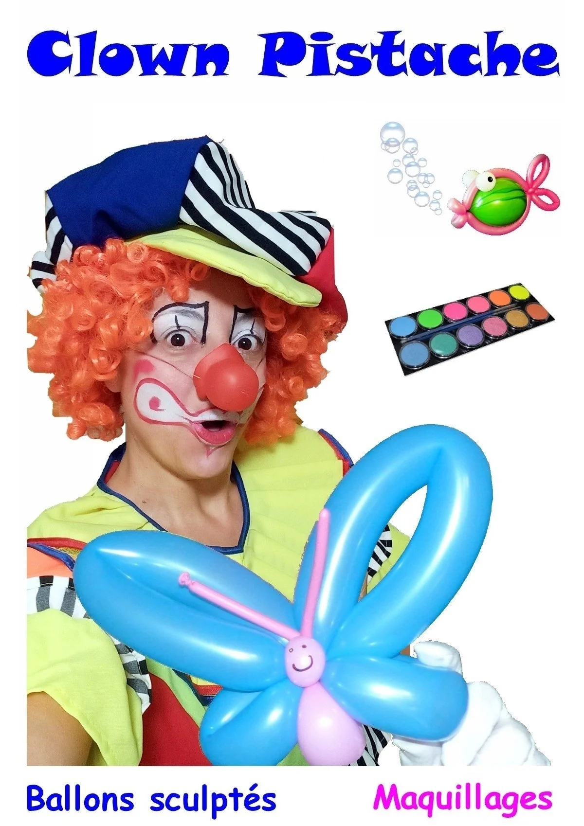 Logo Clown Pistache